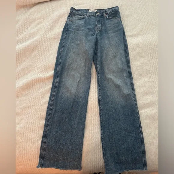 Reformation Blue Straight Leg Jeans - Picture 3 of 4
